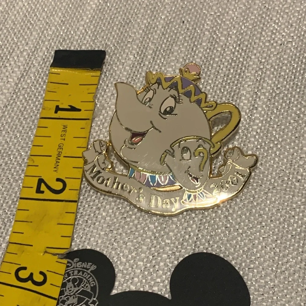 Mother's Day 2001 Mrs. Potts & Chip Beauty & the Beast HTF Disney Pin 5019 - Picture 7 of 7